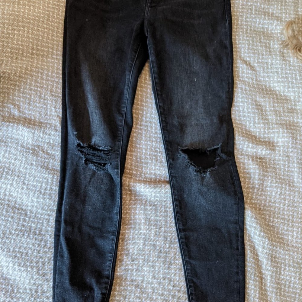 All Saints Grace Jeans Ripped Knee size 30 hardly worn
